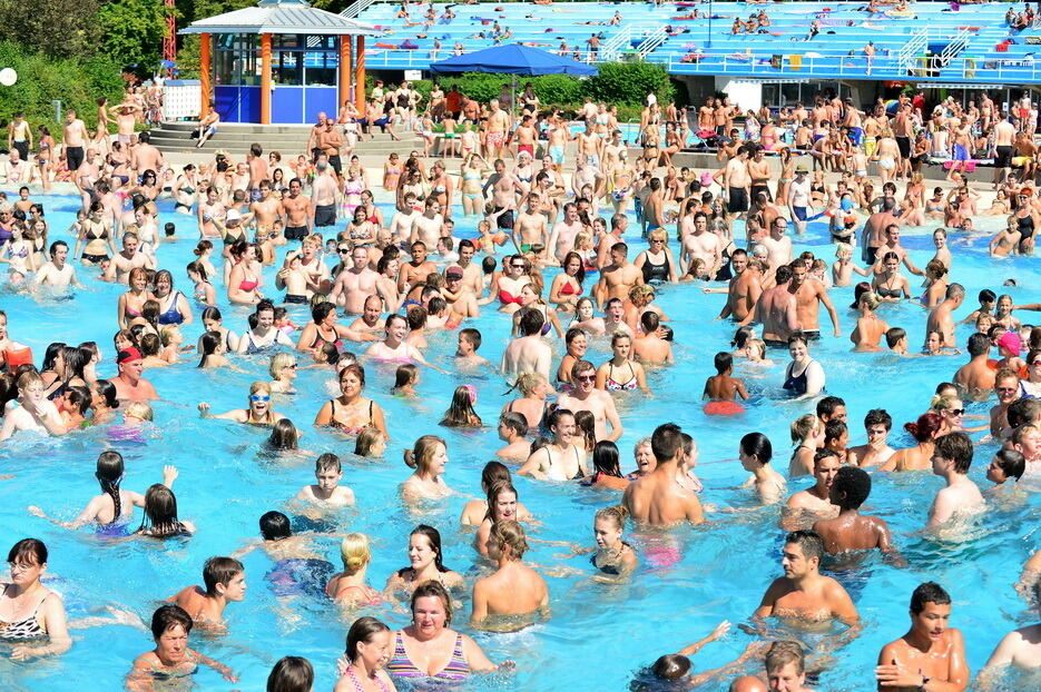 Freibad Reutlingen August 2012