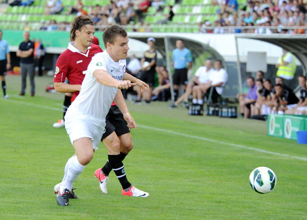 DFB-Pokal Nöttingen - Hannover 1:6 August 2012