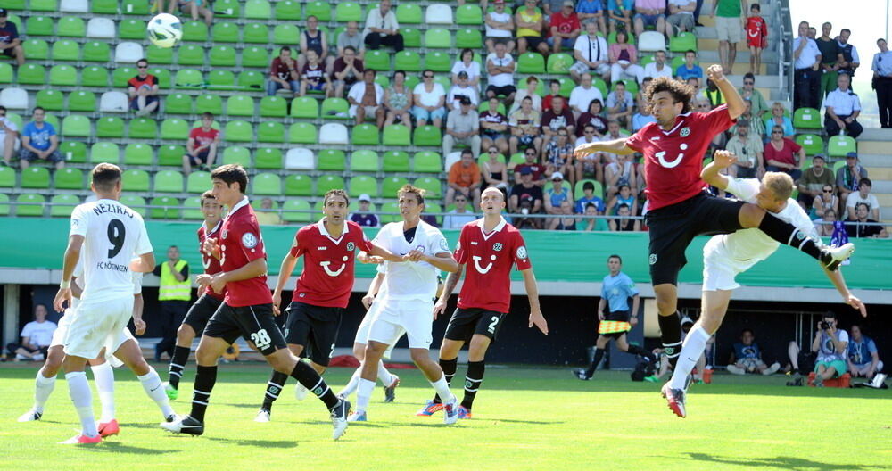 DFB-Pokal Nöttingen - Hannover 1:6 August 2012