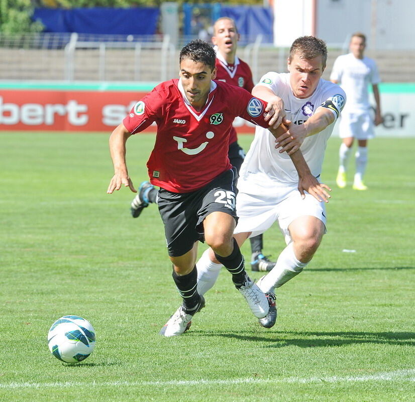 DFB-Pokal Nöttingen - Hannover 1:6 August 2012