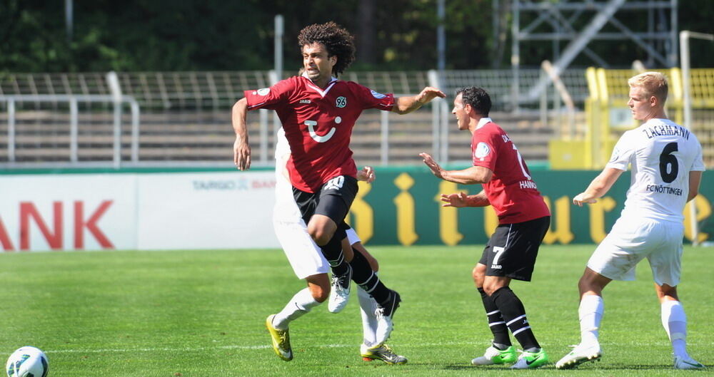 DFB-Pokal Nöttingen - Hannover 1:6 August 2012