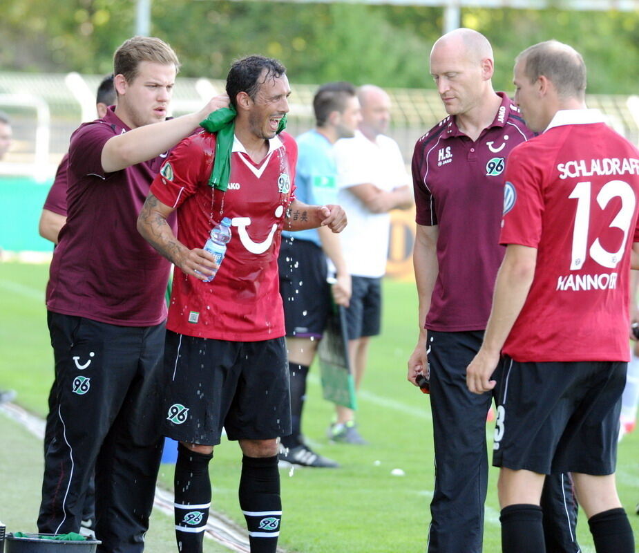 DFB-Pokal Nöttingen - Hannover 1:6 August 2012