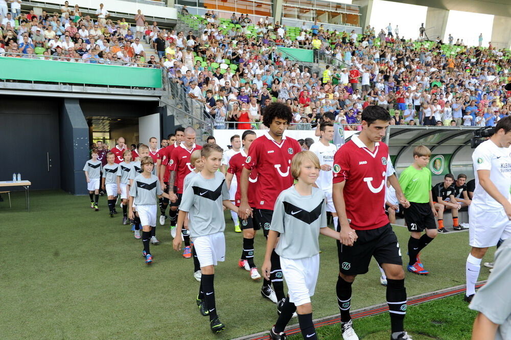 DFB-Pokal Nöttingen - Hannover 1:6 August 2012