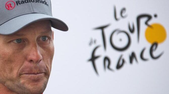 Lance Armstrong droht die Aberkennung aller seiner Tour-Siege. Foto: Ian Langsdon