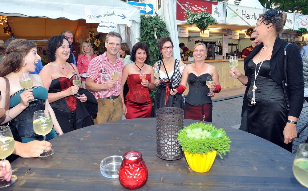 Wein, Weib und Korsett Wörner-Dessous Reutlingen 2012