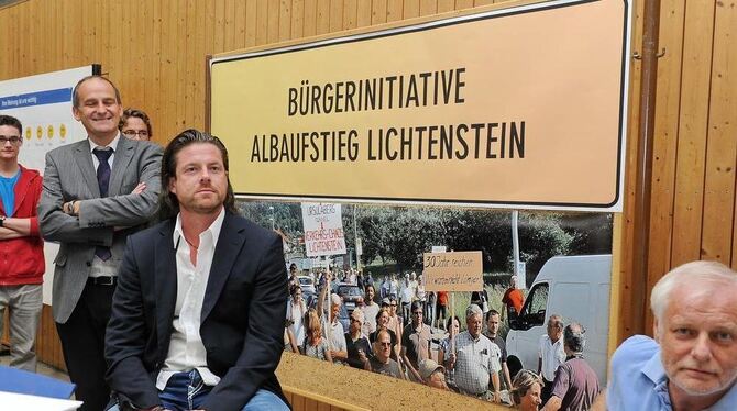 Beim Bürgerforum in der Lichtensteinhalle diskutierten die Bürger sachlich miteinander über den richtigen Weg zur Verwirklichung