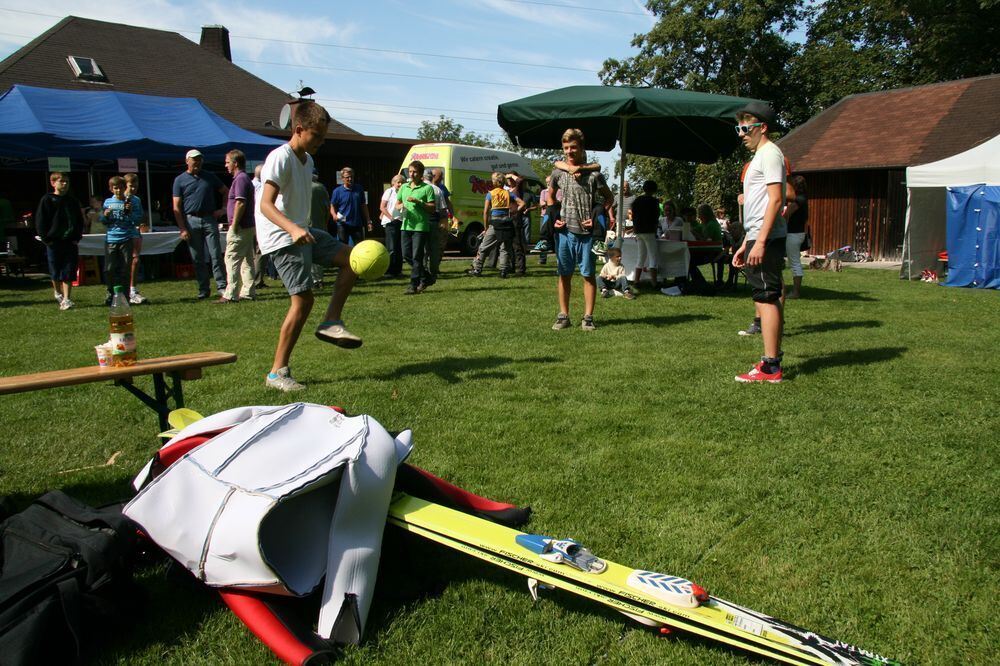 Sommerskispringen des VfL Pfullingen 2012