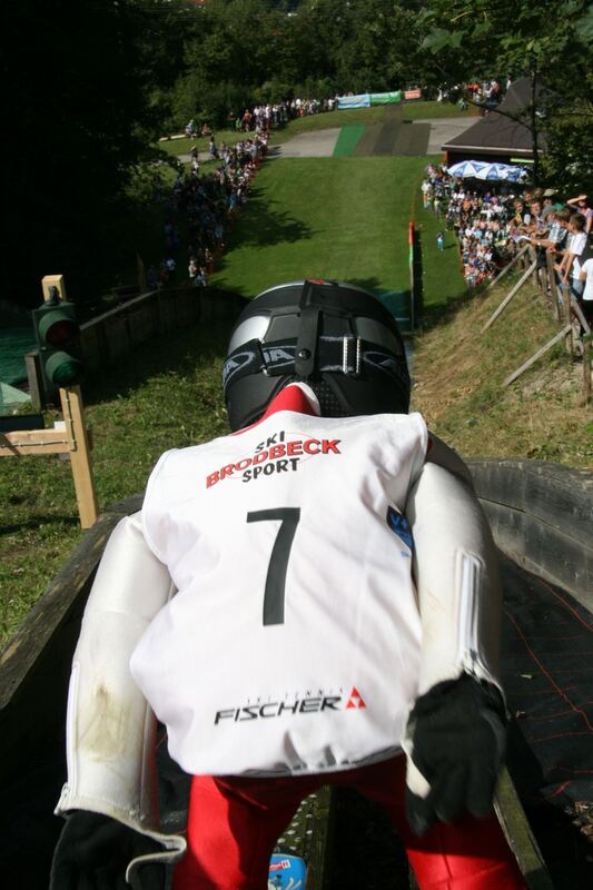 Sommerskispringen des VfL Pfullingen 2012