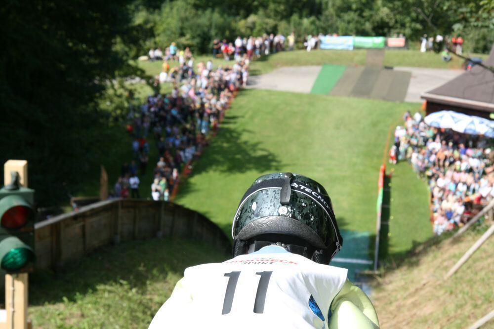 Sommerskispringen des VfL Pfullingen 2012