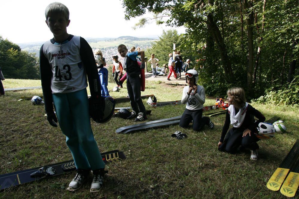 Sommerskispringen des VfL Pfullingen 2012