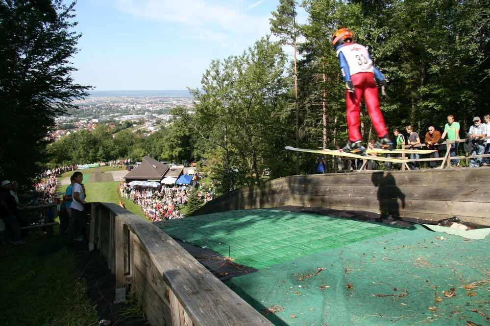 Sommerskispringen des VfL Pfullingen 2012