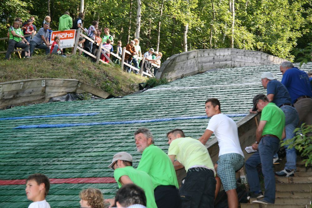 Sommerskispringen des VfL Pfullingen 2012