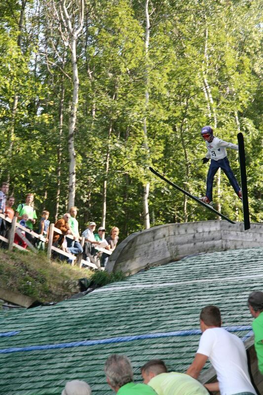 Sommerskispringen des VfL Pfullingen 2012