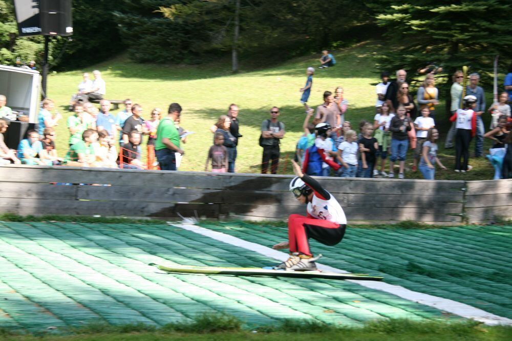 Sommerskispringen des VfL Pfullingen 2012