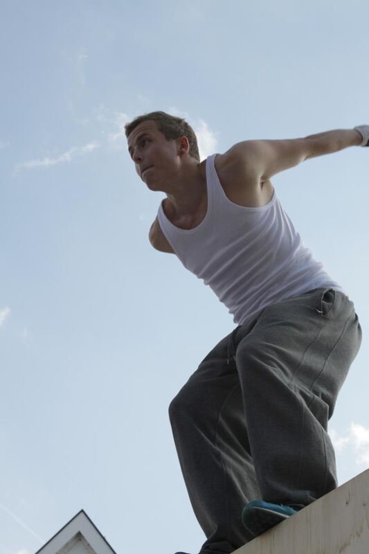 Parkour-Day auf dem Reutlinger Marktplatz