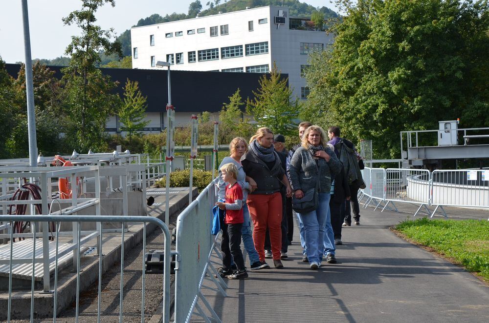 Sammelklärwerk Oberes Echaztal offene Türen 2012