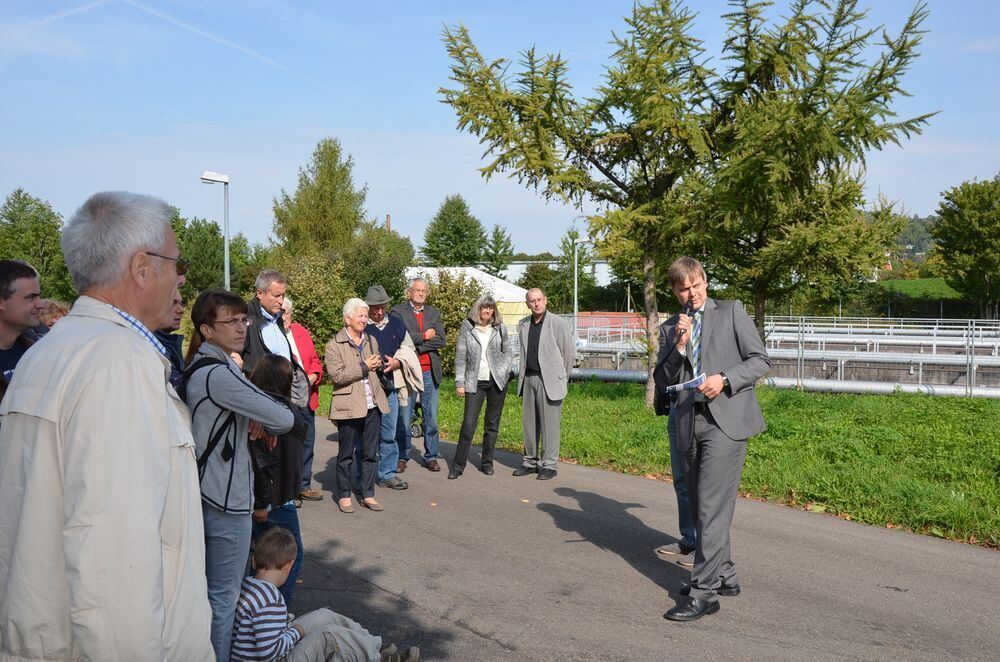 Sammelklärwerk Oberes Echaztal offene Türen 2012