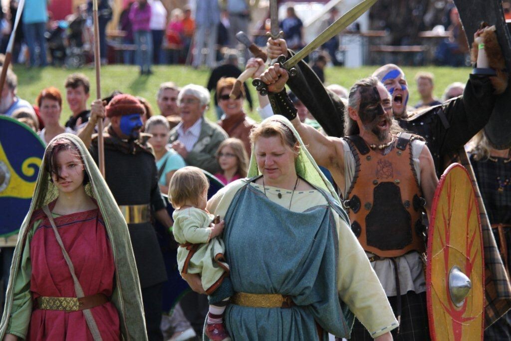 Keltenfest am Heidengraben in Hülben 2012