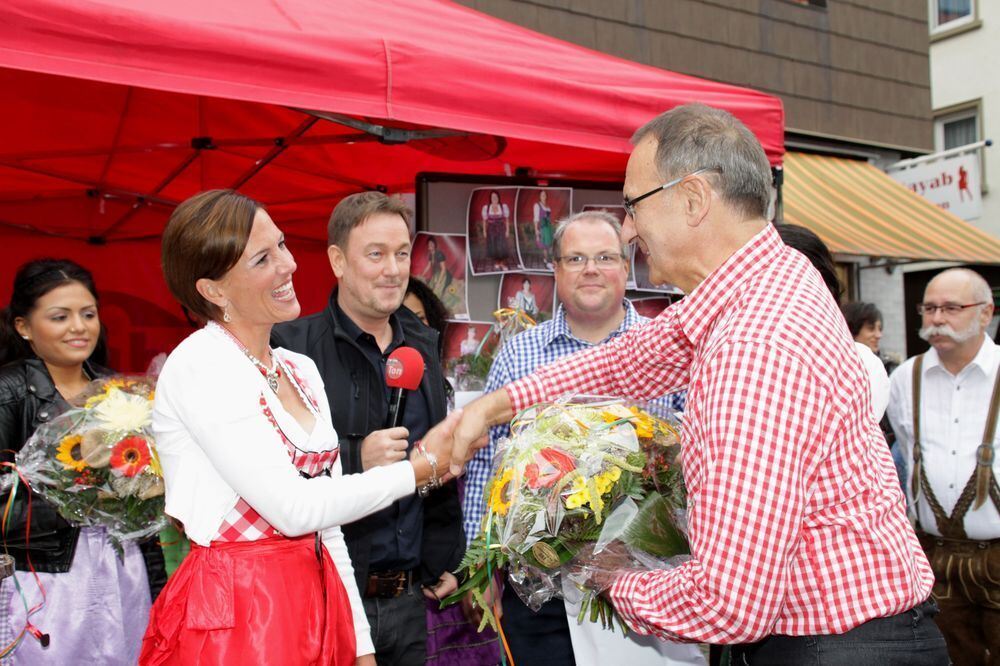 Metzgerstraßenfest und Dirndl-Königinnen-Krönung September 2012