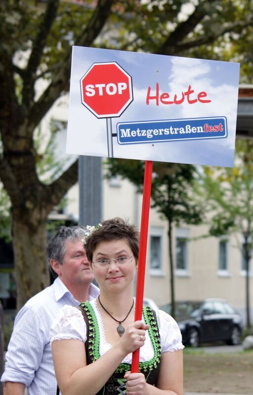 Metzgerstraßenfest und Dirndl-Königinnen-Krönung September 2012