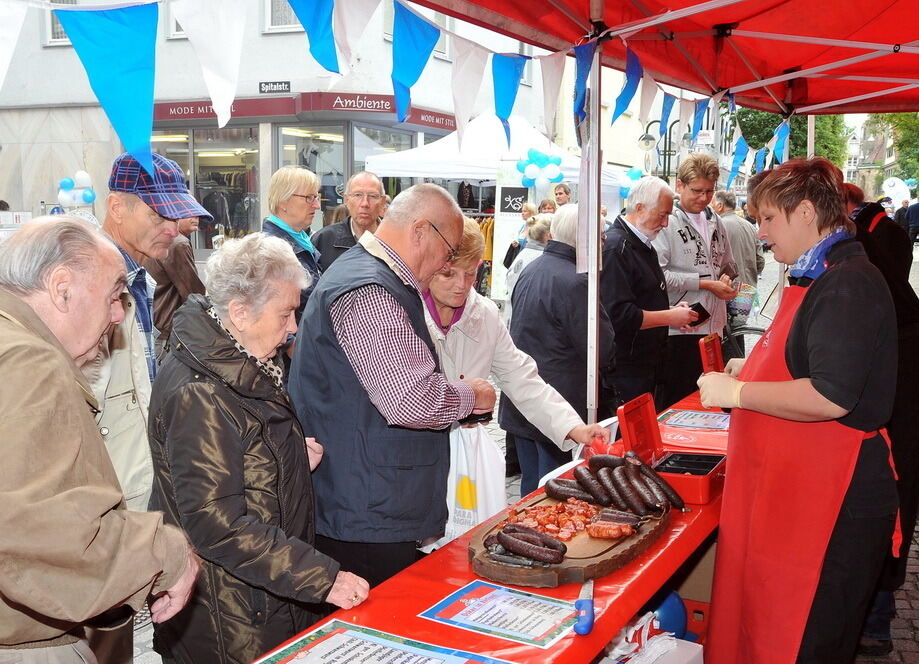 Metzgerstraßenfest und Dirndl-Königinnen-Krönung September 2012