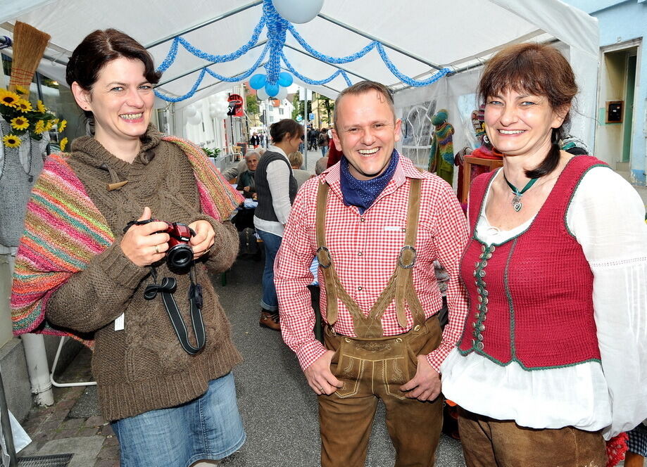 Metzgerstraßenfest und Dirndl-Königinnen-Krönung September 2012