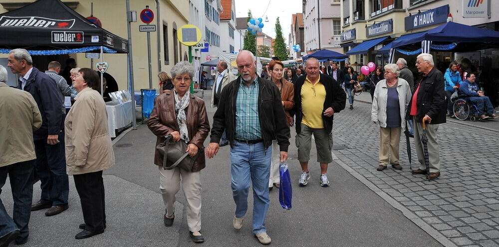 Metzgerstraßenfest und Dirndl-Königinnen-Krönung September 2012