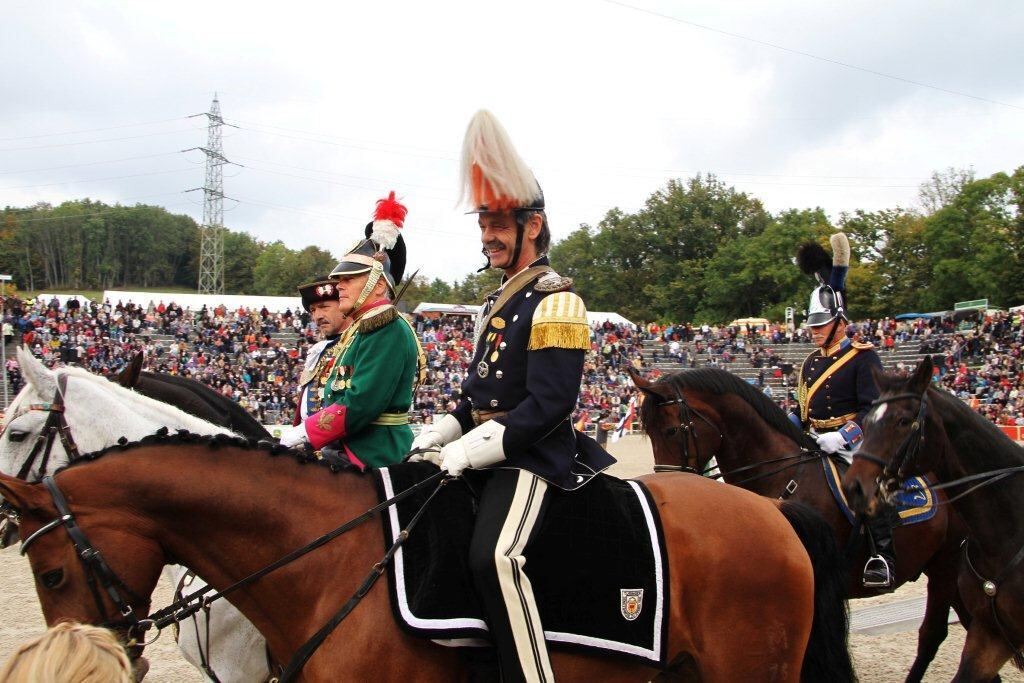 Hengstparade Marbach September 2012