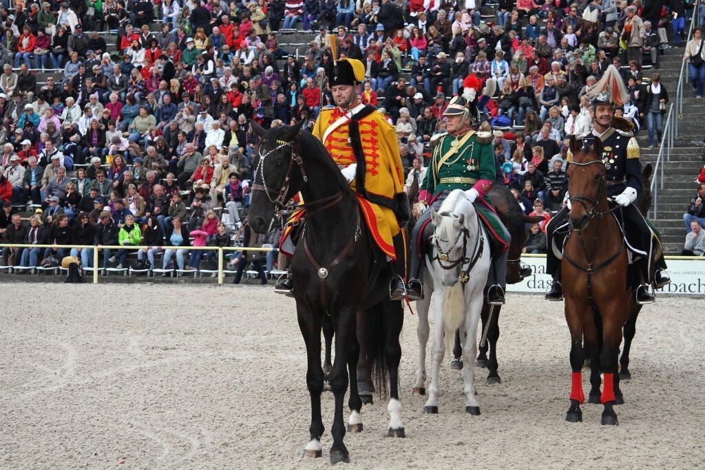 Hengstparade Marbach September 2012