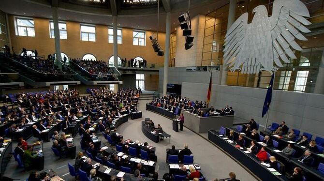 Streit um Nebeneinkünfte: Derzeit brauchen Abgeordnete ihre Nebeneinkünfte lediglich drei Stufen zuordnen. Foto: Tim Brakemei