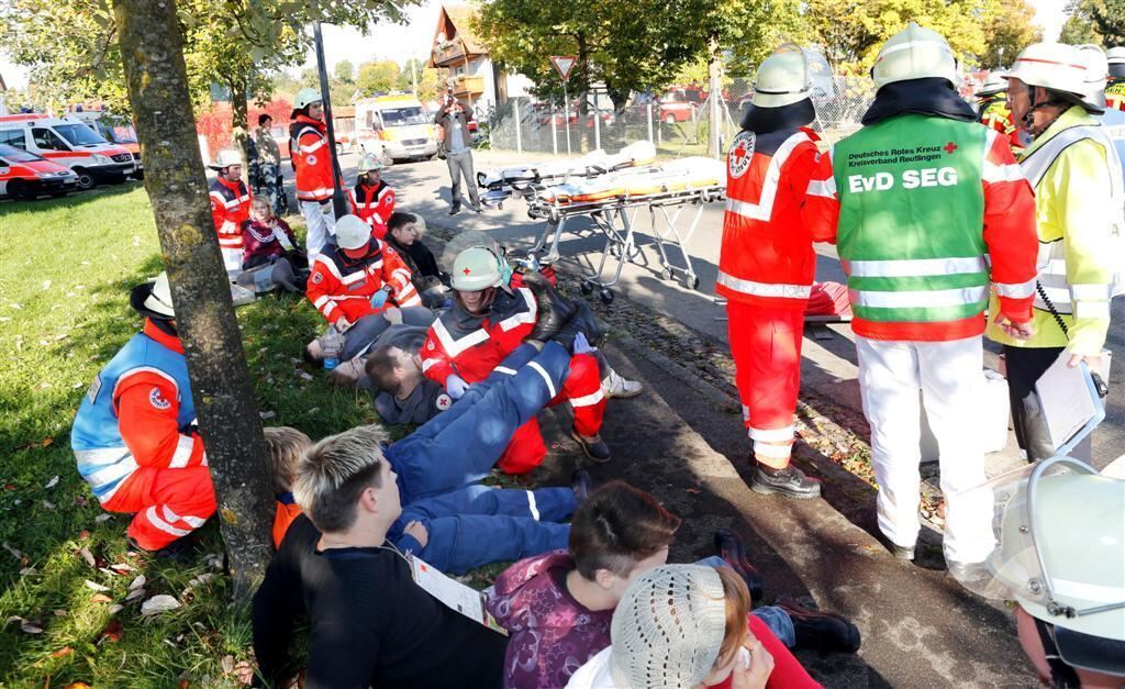 Katastrophenschutz-Vollübung Stürmischer Herbst 2012