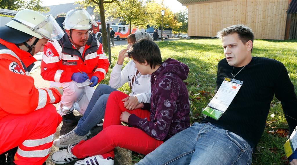 Katastrophenschutz-Vollübung Stürmischer Herbst 2012