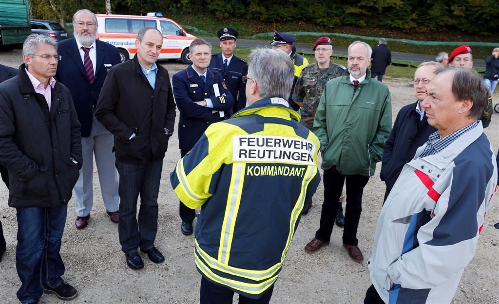 Katastrophenschutz-Vollübung Stürmischer Herbst 2012