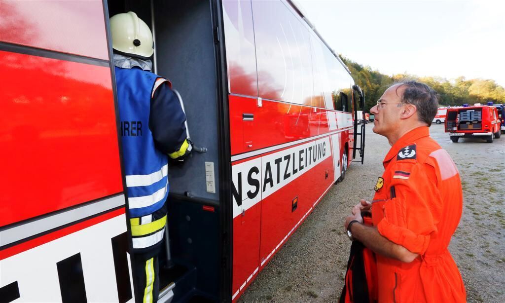 Katastrophenschutz-Vollübung Stürmischer Herbst 2012