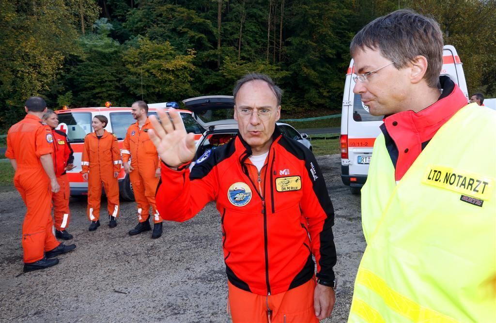 Katastrophenschutz-Vollübung Stürmischer Herbst 2012