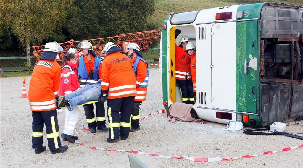 Katastrophenschutz-Vollübung Stürmischer Herbst 2012