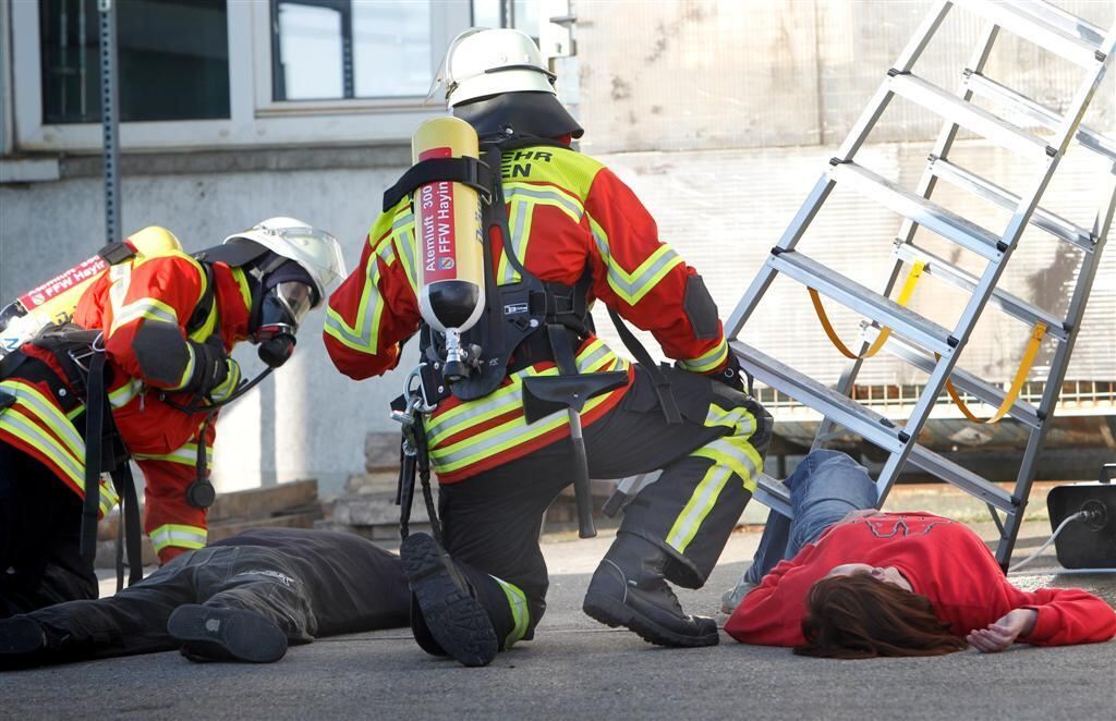 Katastrophenschutz-Vollübung Stürmischer Herbst 2012