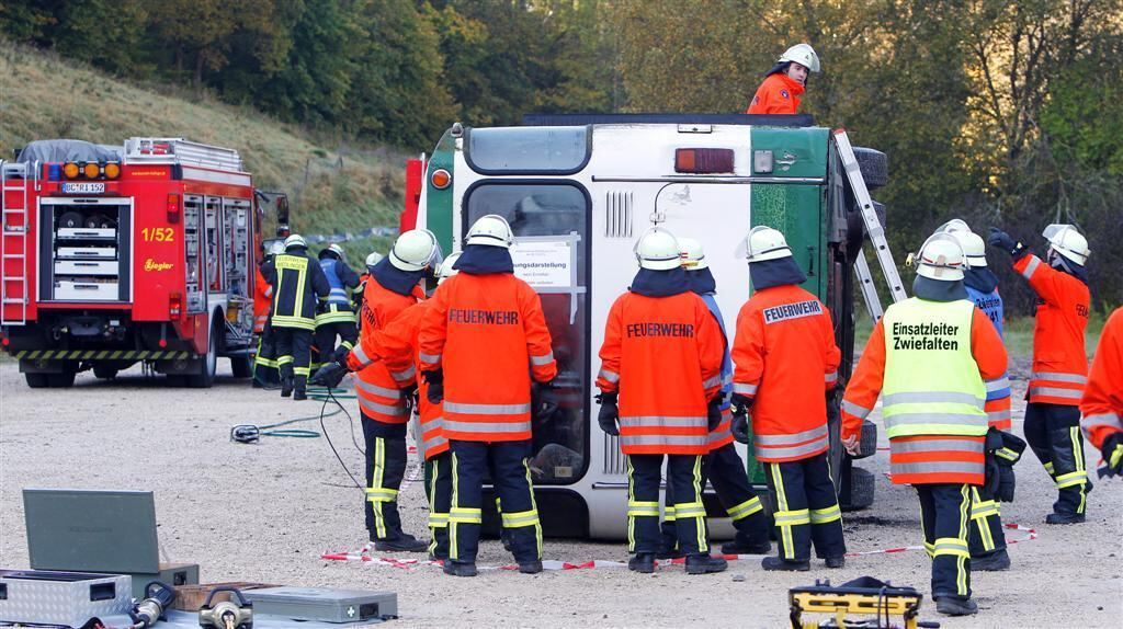 Katastrophenschutz-Vollübung Stürmischer Herbst 2012