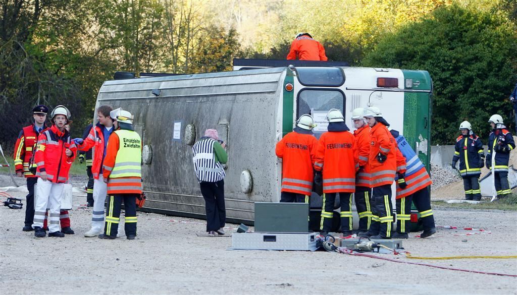 Katastrophenschutz-Vollübung Stürmischer Herbst 2012