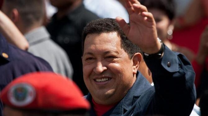 Hugo Chávez hat sich eine weitere Amtszeit bis 2019 gesichert. Foto: Boris Vergara