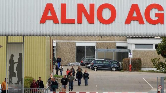 Deutschlands zweitgrößter Küchenhersteller Alno in Pfullendorf. Foto: Patrick Seeger / Archiv