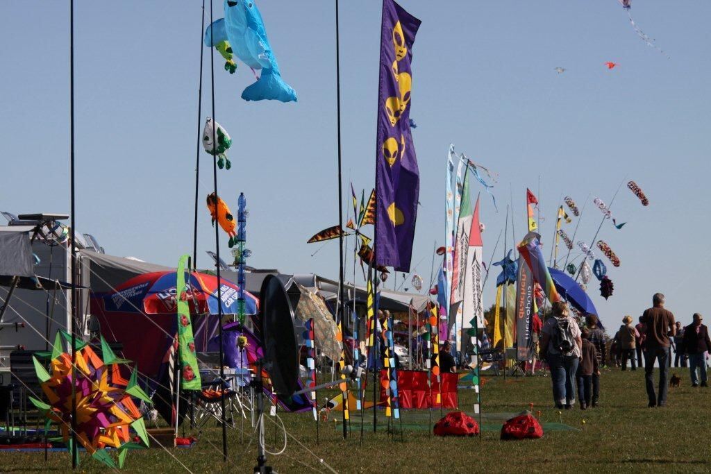 Drachenfest bei Hülben 2012