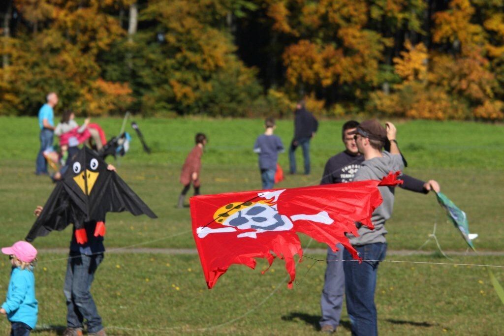 Drachenfest bei Hülben 2012