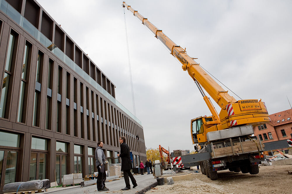 Neue Stadthalle Solaranlage