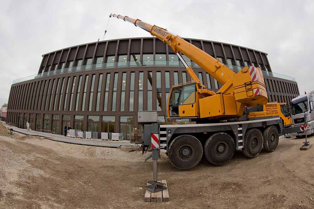 Neue Stadthalle Solaranlage