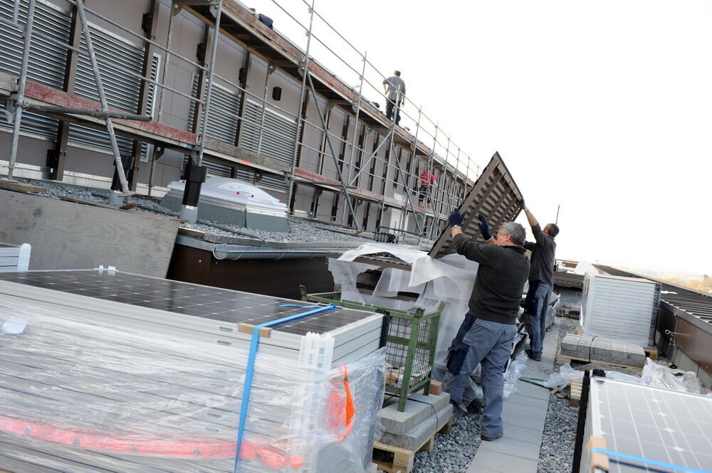 Neue Stadthalle Reutlingen Countdown auf der Großbaustelle