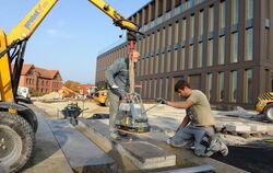 Neue Stadthalle Reutlingen Countdown auf der Großbaustelle