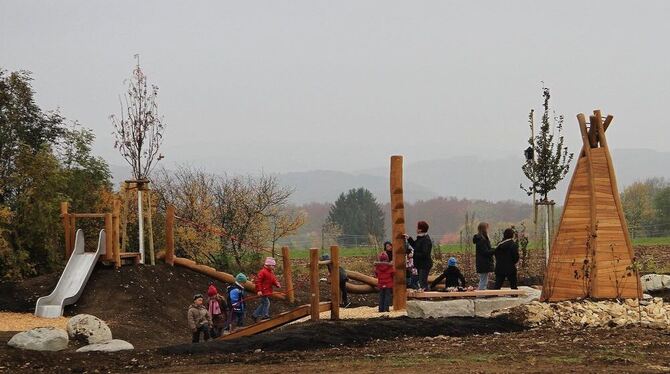 Neues Spielland für die wichtigsten Bürger von Hülben. FOTO: PK