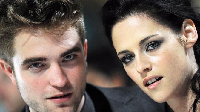 Die Hauptdarsteller Robert Pattinson und Kristen Stewart. Foto: Andy Rain