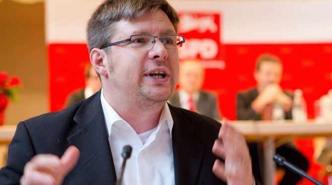 Konkurrenzlos in der Tübinger SPD: Martin Rosemann. FOTO: SCHREIER